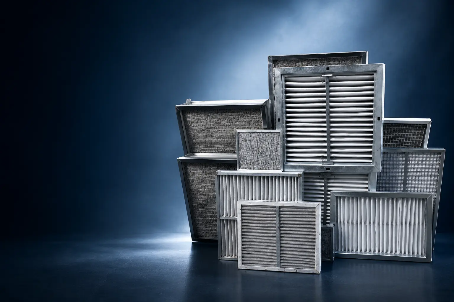 Industrial panel filters