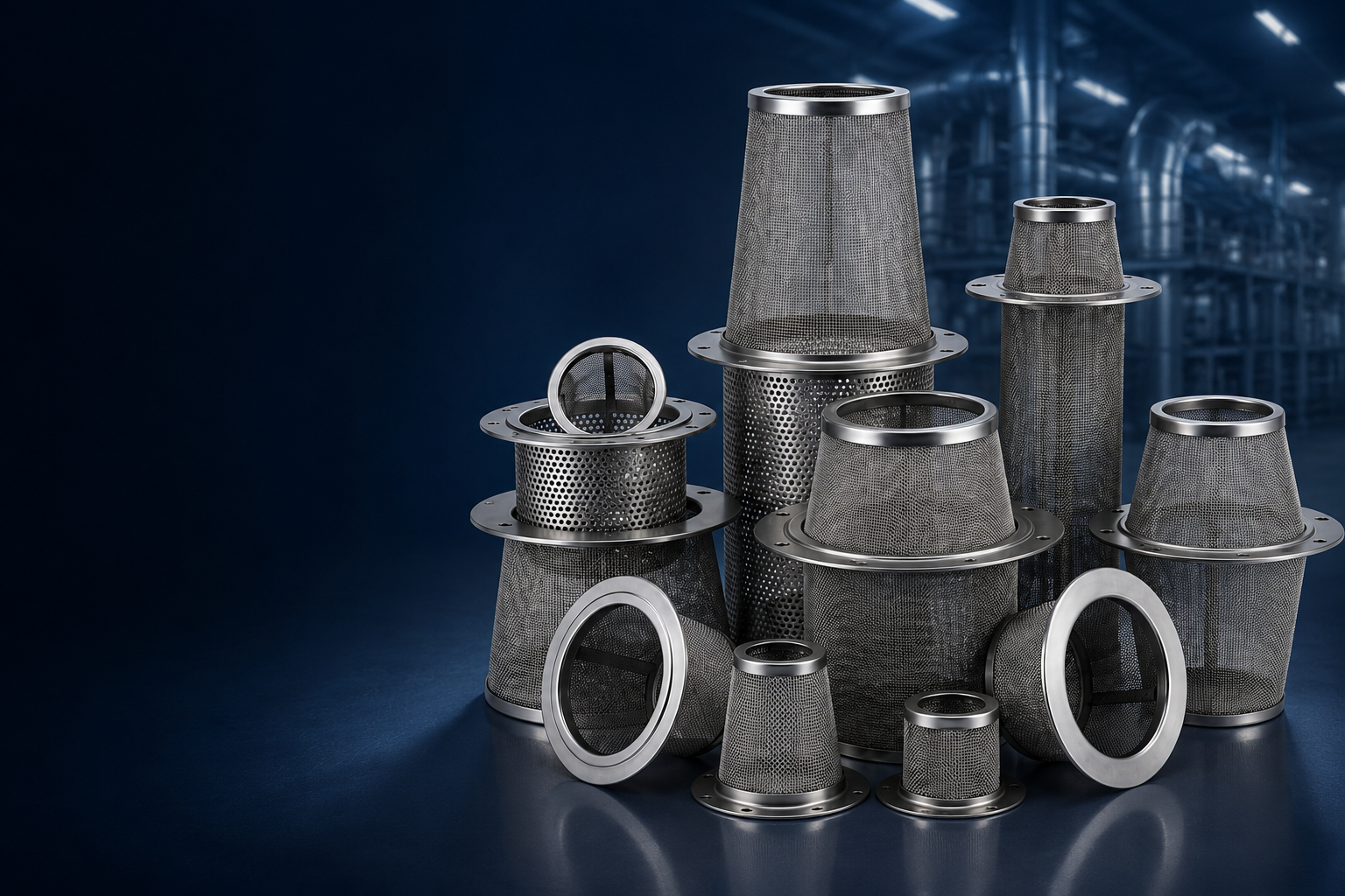 Conical Strainers Manufacturer in India | Sutez