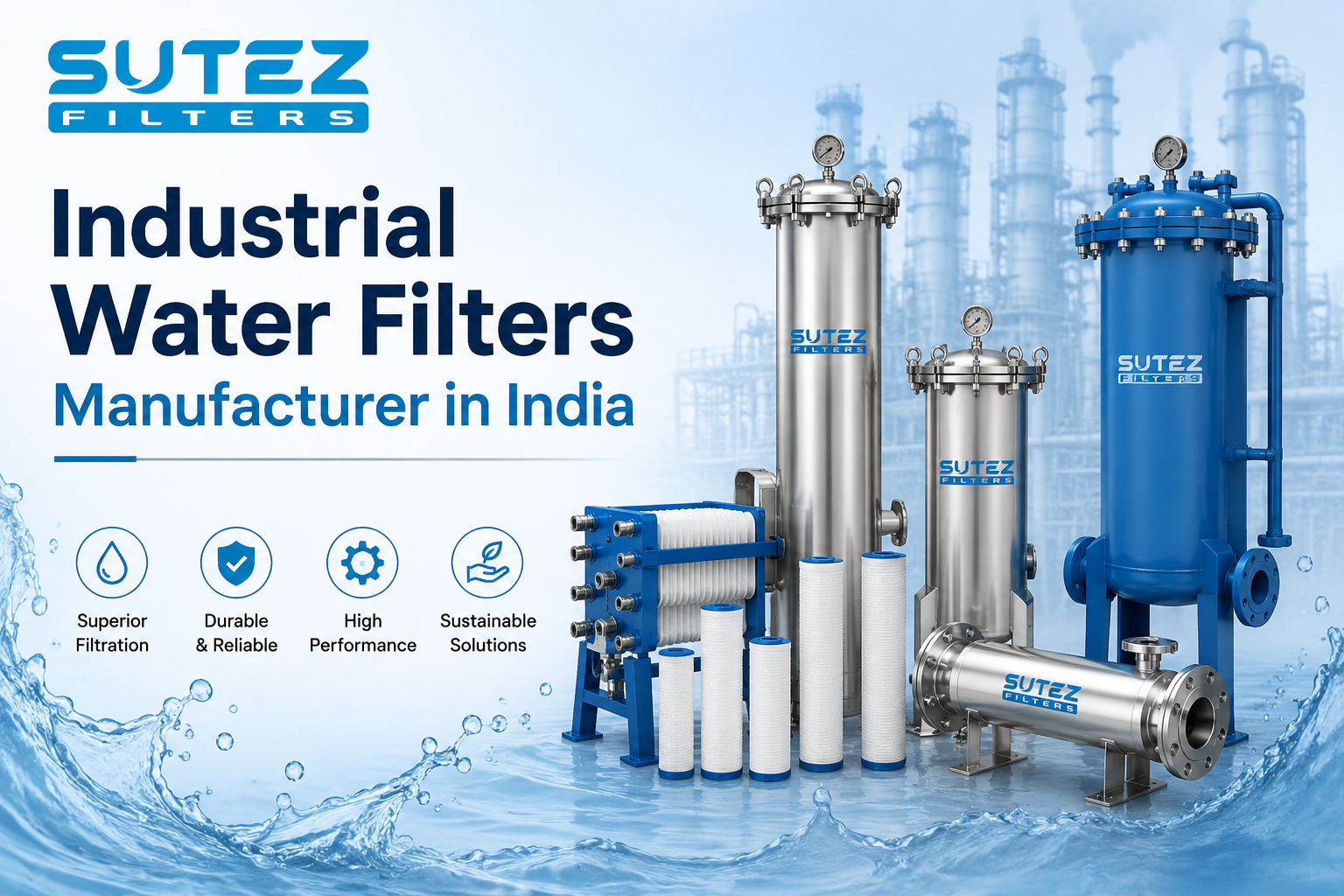 Industrial Water Filters Manufacturer in India