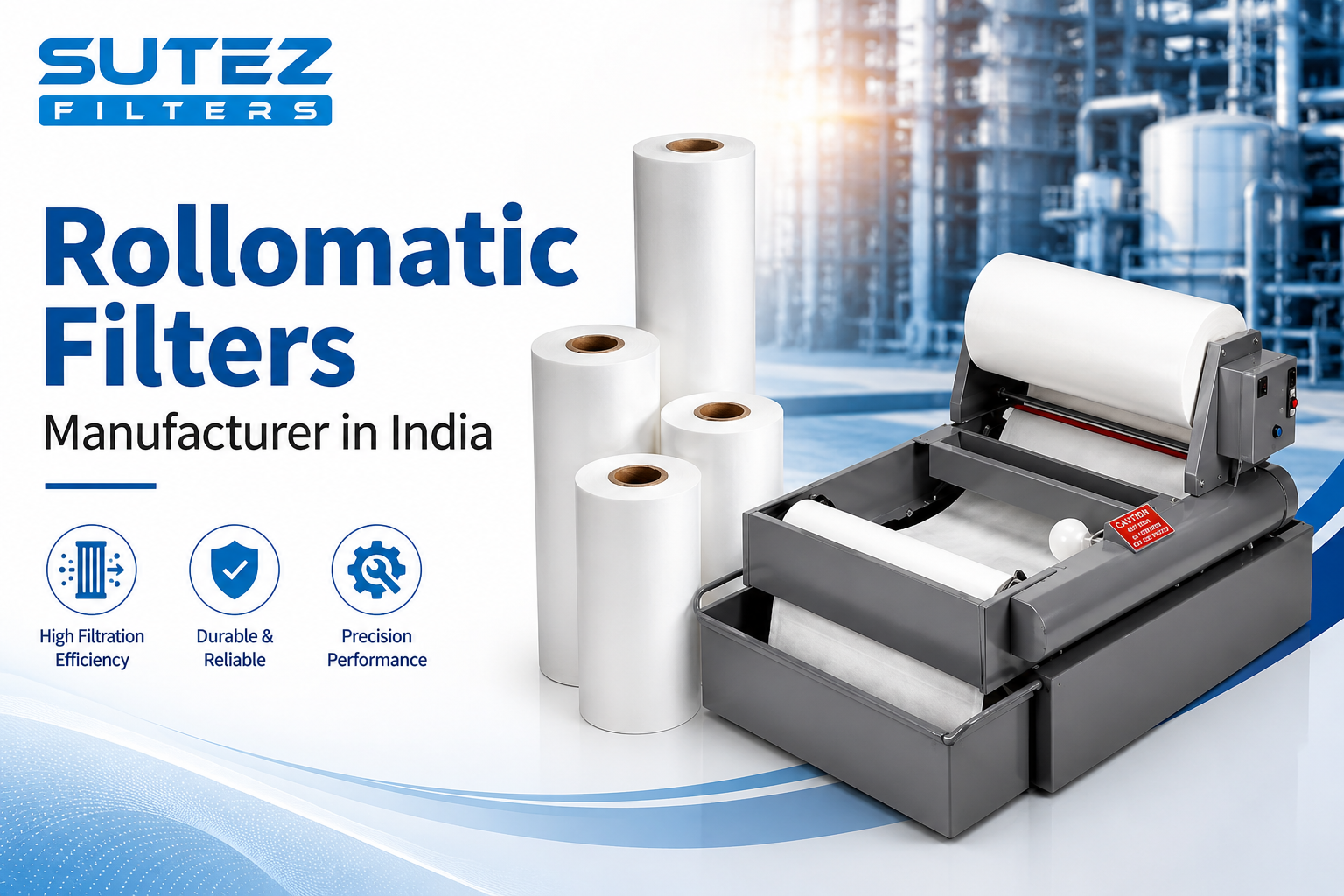 Rollomatic Filters Manufacturer in India